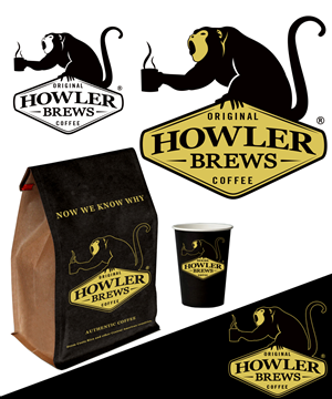 Diseño de Logo por StudioD™ para Howler Brews | Diseño: #6585403