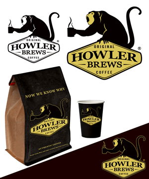 Diseño de Logo por StudioD™ para Howler Brews | Diseño: #6592892