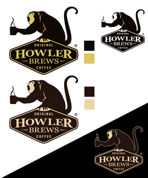 Diseño de Logo por StudioD™ para Howler Brews | Diseño: #6600941