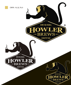 Diseño de Logo por StudioD™ para Howler Brews | Diseño: #6643502
