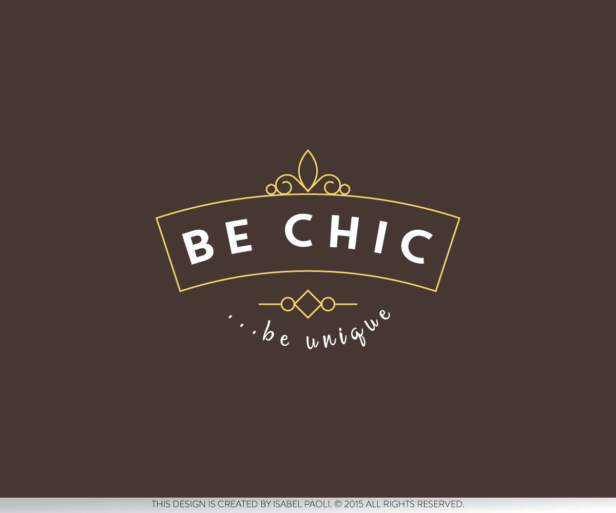 Design de Logo par isabel paoli pour Be Chic | Design #6446286