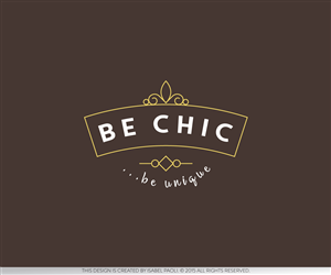 Logo Design by isabel paoli for Be Chic | Design: #6446286
