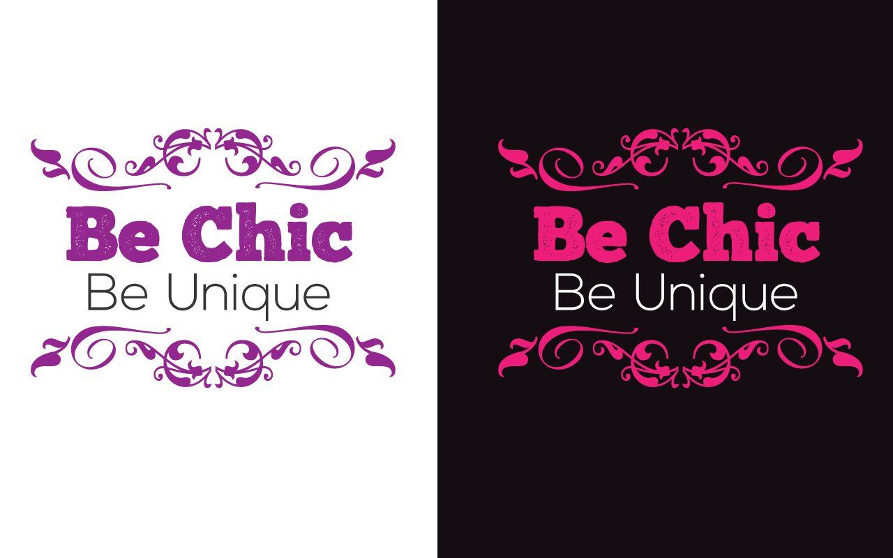 Logo Design by ahmed555 for Be Chic | Design #6507888