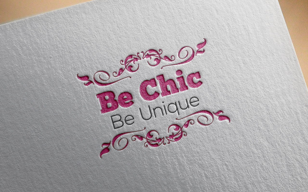 Logo Design by ahmed555 for Be Chic | Design #6507933