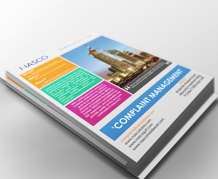 Flyer-Design von Akaram Advertising für NASCO Gulf | Design #6444053