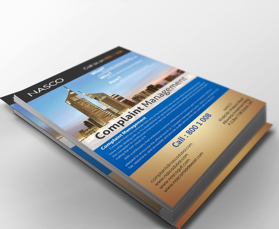 Flyer Design by Akaram Advertising for NASCO Gulf | Design #6444332