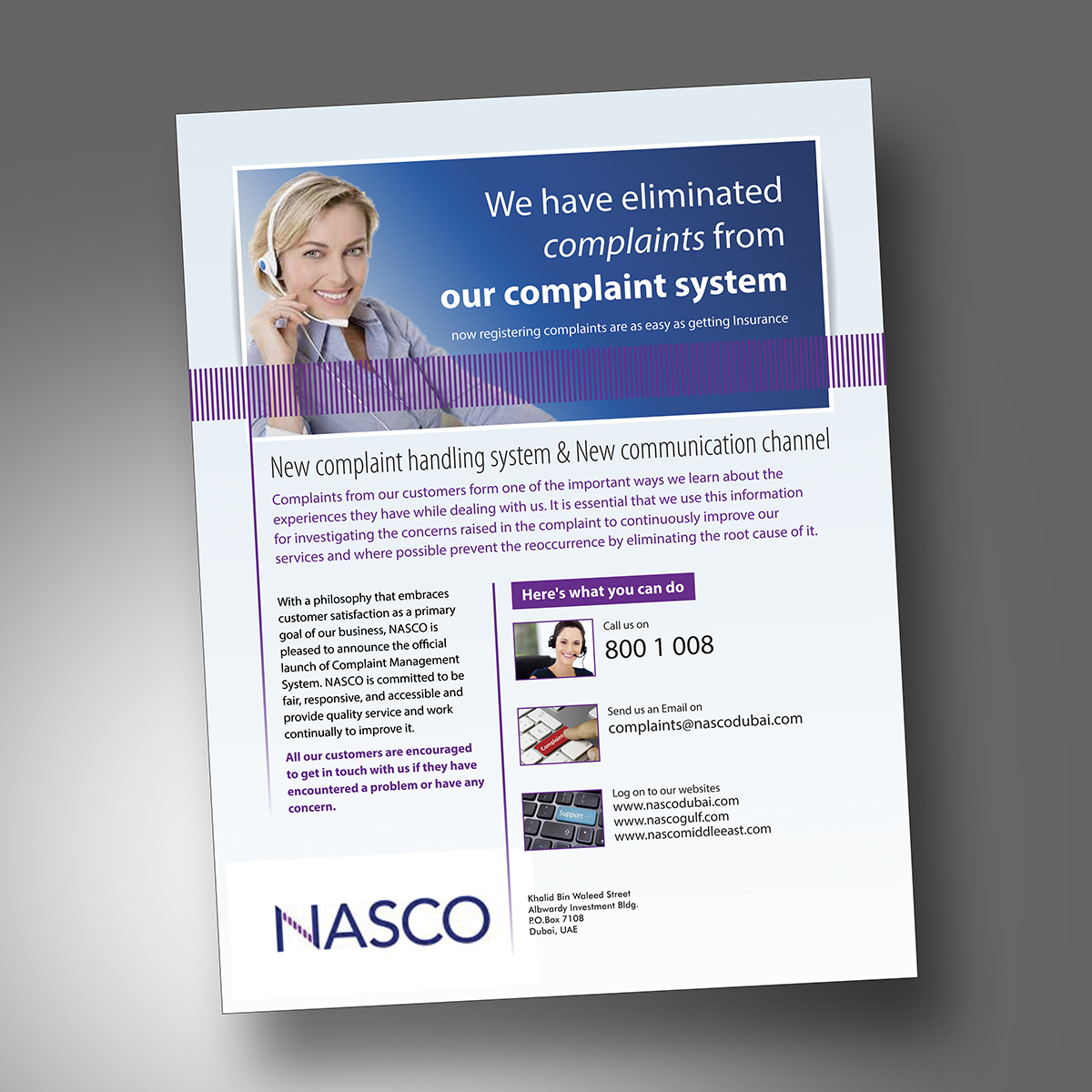 Flyer Design by visualkota for NASCO Gulf | Design #6446571