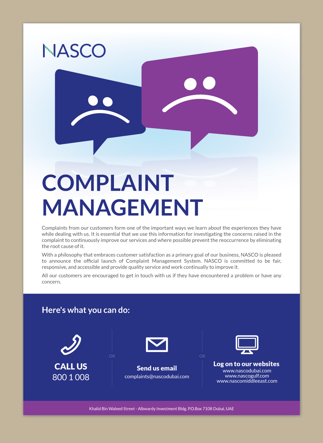 Flyer Design by Badrun for NASCO Gulf | Design #6446585