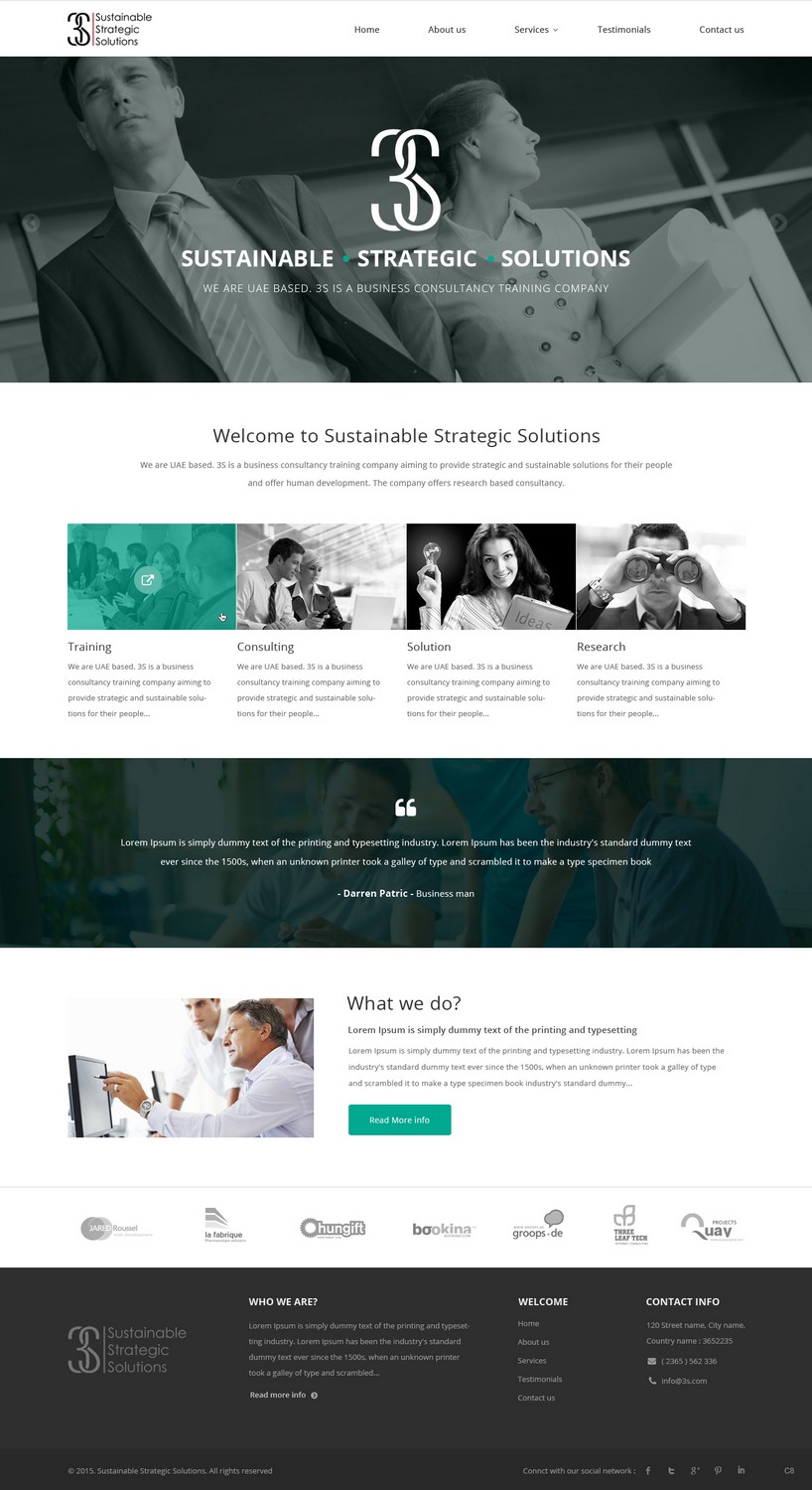 Web Design by pb for this project | Design #6482396