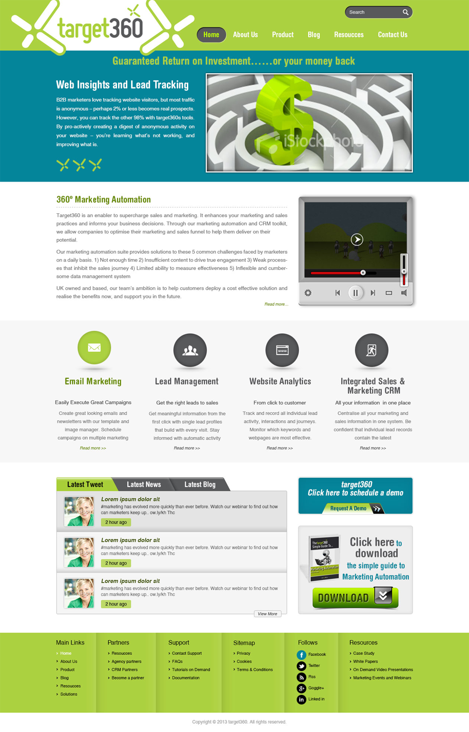 Wordpress Design by Creative Usha for target360 | Design #1728620