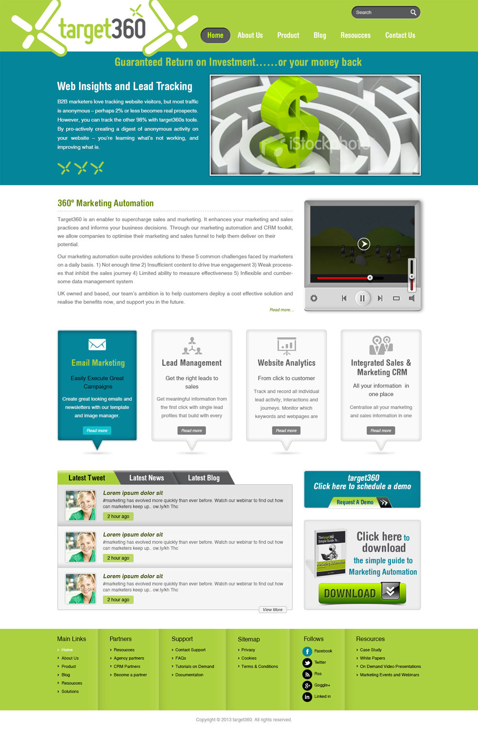 Wordpress Design by Creative Usha for target360 | Design #1728624