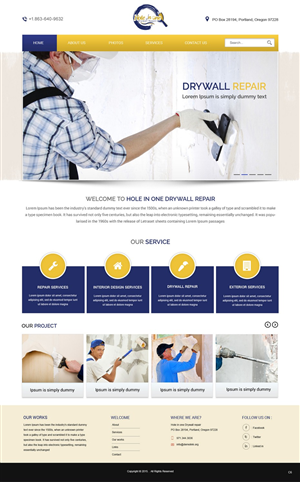 Web Design by pb for this project | Design: #6453334