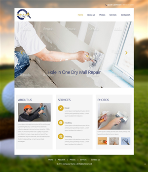 Web Design by pb for this project | Design: #6464069