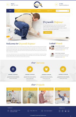 Web Design by pb for this project | Design: #6464076