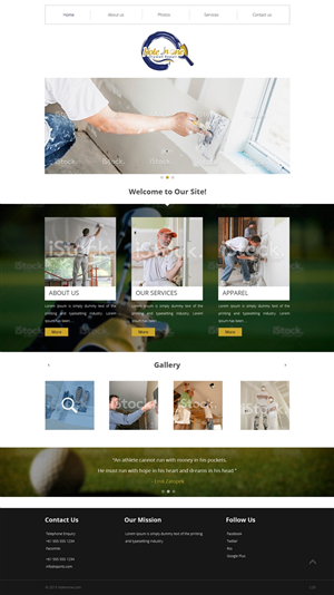 Web Design by pb for this project | Design: #6464081