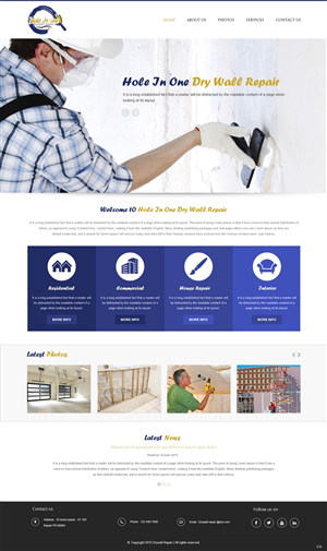 Web Design by pb for this project | Design: #6464084