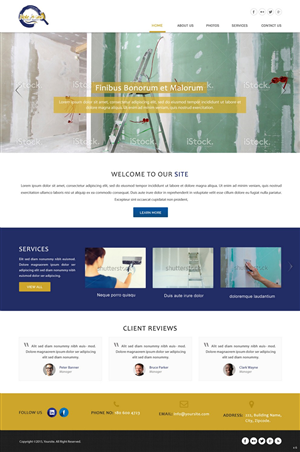 Web Design by pb for this project | Design: #6464085