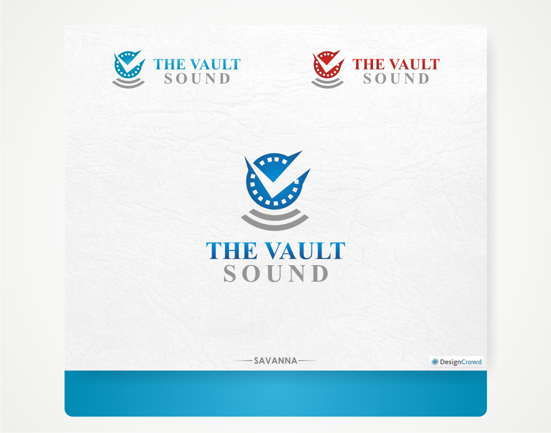 Logo Design by Savana for The Vault Sound | Design #6447017