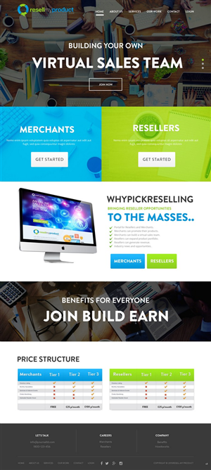 Web Design by pb for this project | Design: #6464372