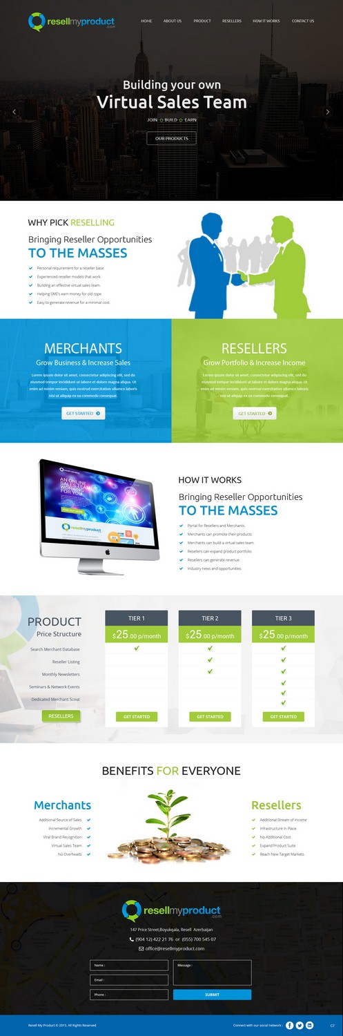 Web Design by pb for this project | Design #6467465