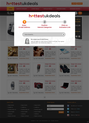 Web Design par pb pour Simply Media Network Ltd | Design : #1698311