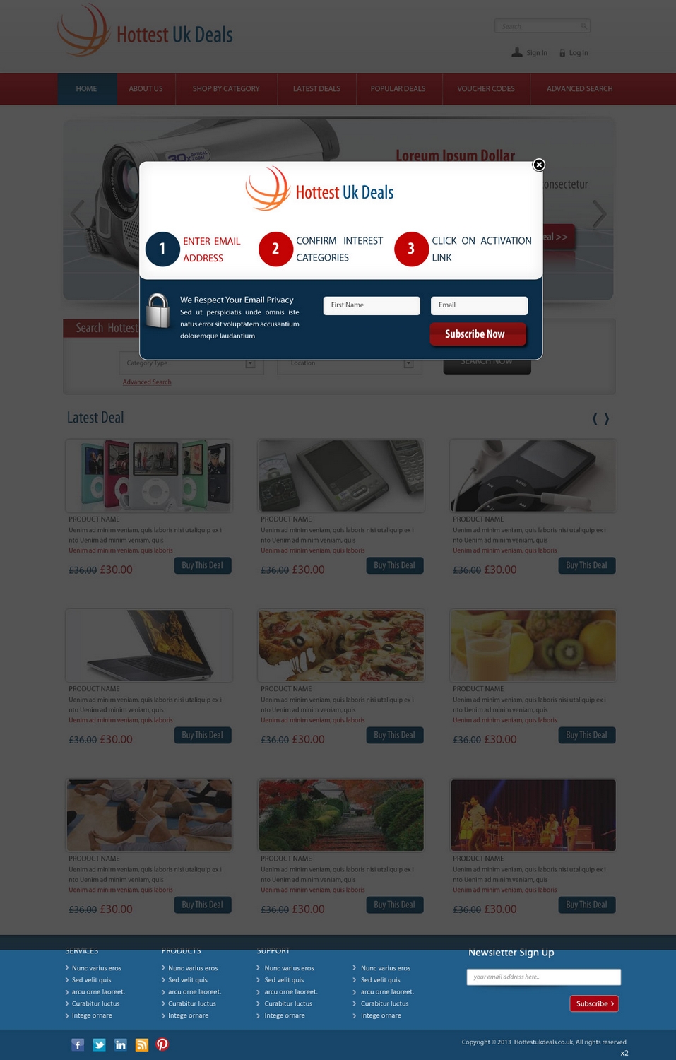 Web Design by pb for Simply Media Network Ltd | Design #1701951