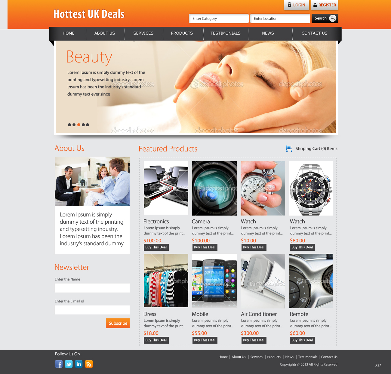 Web Design by pb for Simply Media Network Ltd | Design #1705774