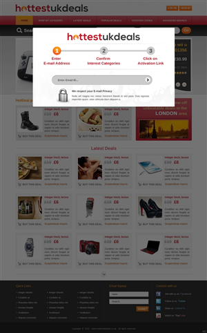 Web Design par pb pour Simply Media Network Ltd | Design : #1721651
