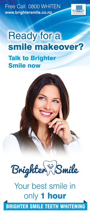 Diseño de Señalética por rkailas para Brighter Smile  | Diseño #1727195