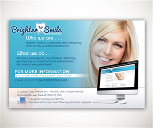 Flyer Design by Joshua Carmichael for Brighter Smile  | Design: #1693954