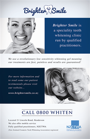 Flyer Design by designedbykyle for Brighter Smile  | Design: #1707706