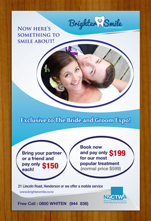 Flyer Design by Sbss for Brighter Smile  | Design: #1705297