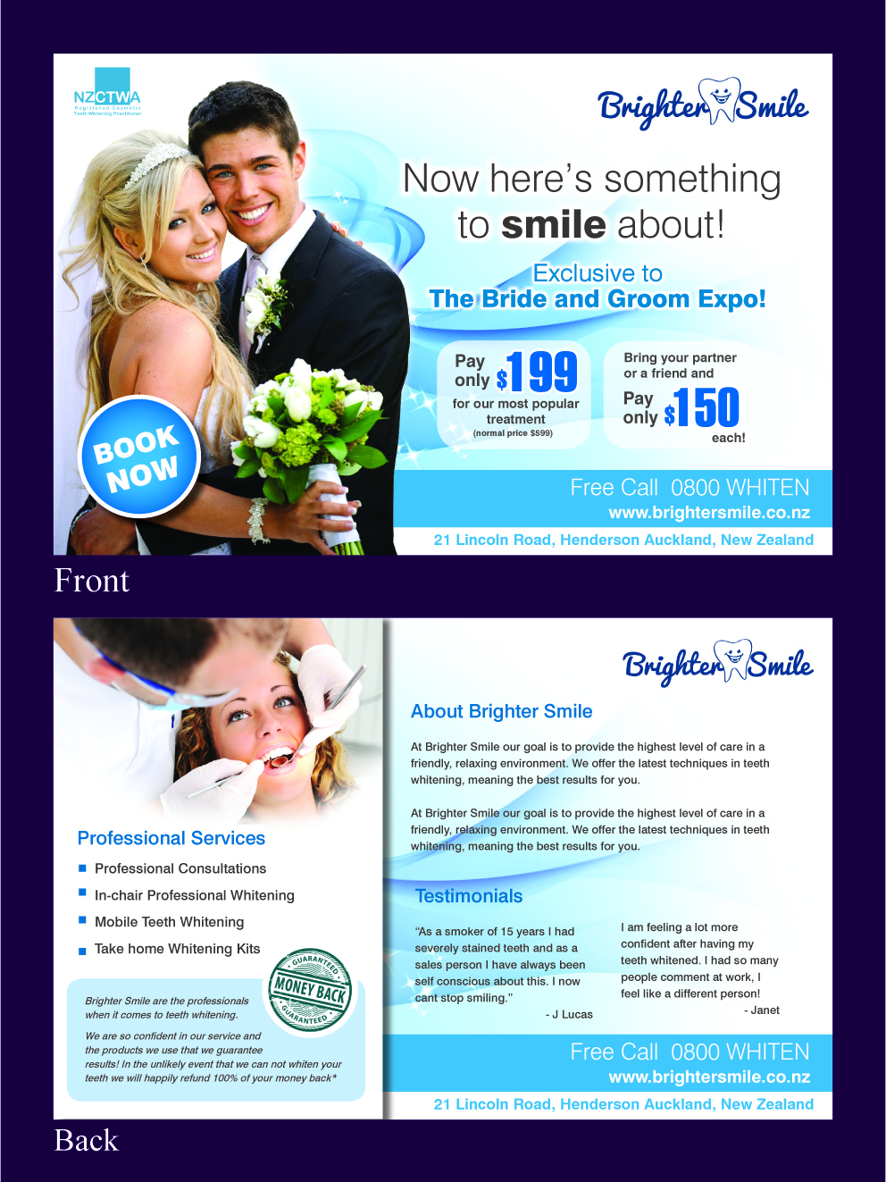 Flyer Design by rkailas for Brighter Smile  | Design #1716138