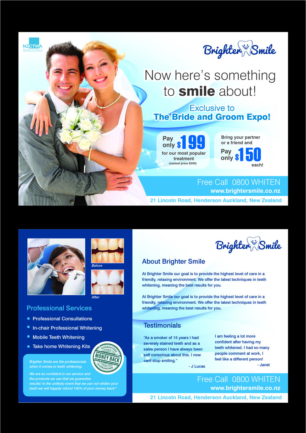 Design de Flyer par rkailas pour Brighter Smile  | Design #1719731