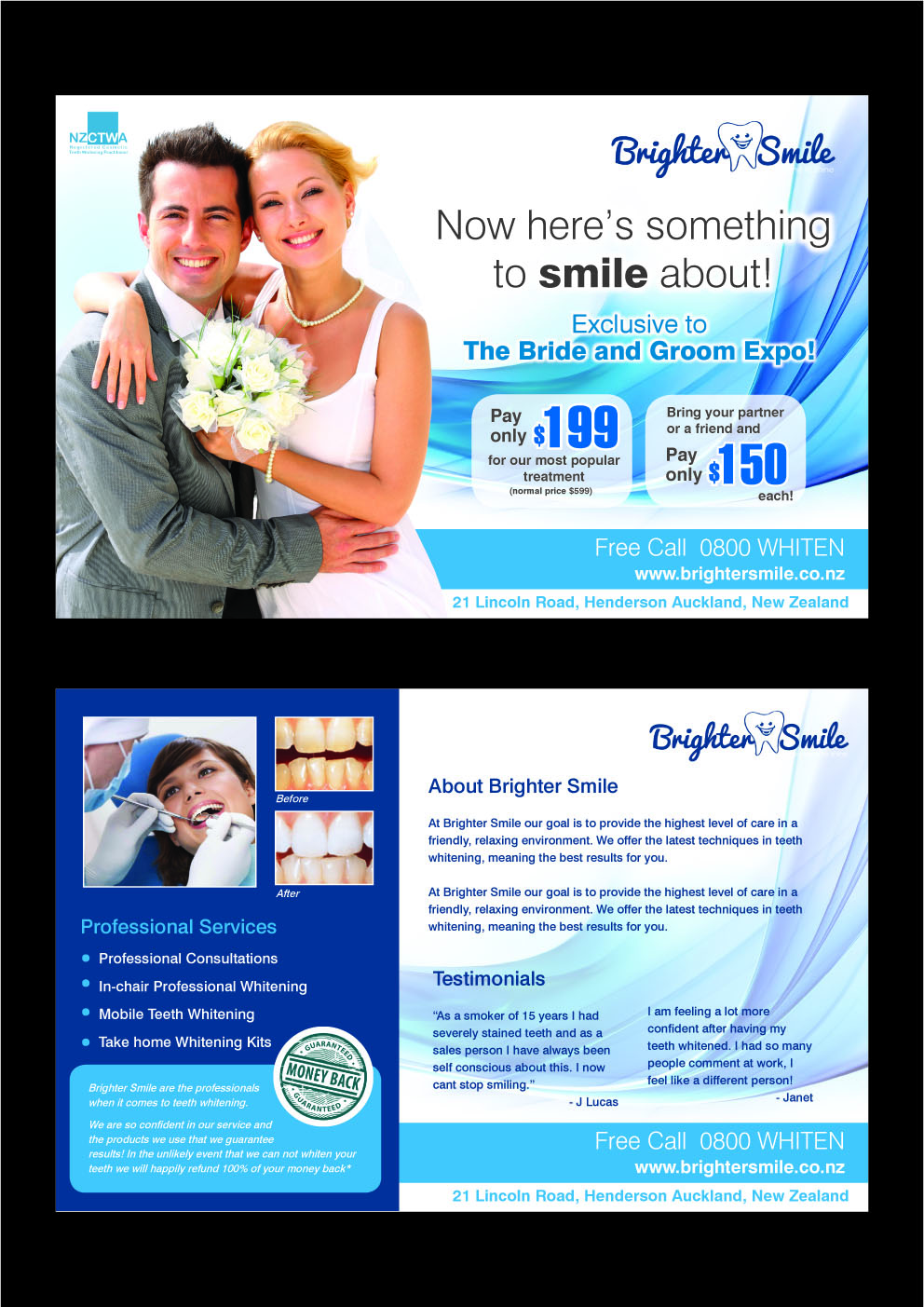 Design de Flyer par rkailas pour Brighter Smile  | Design #1719748