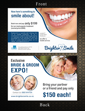 Flyer Design by meet007 for Brighter Smile  | Design: #1701690