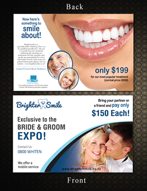 Flyer Design by meet007 for Brighter Smile  | Design: #1701695