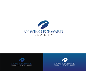 Logo Design by T I K H E - L M W for Moving Forward Realty | Design: #6448825