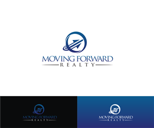 Logo Design by T I K H E - L M W for Moving Forward Realty | Design: #6448828