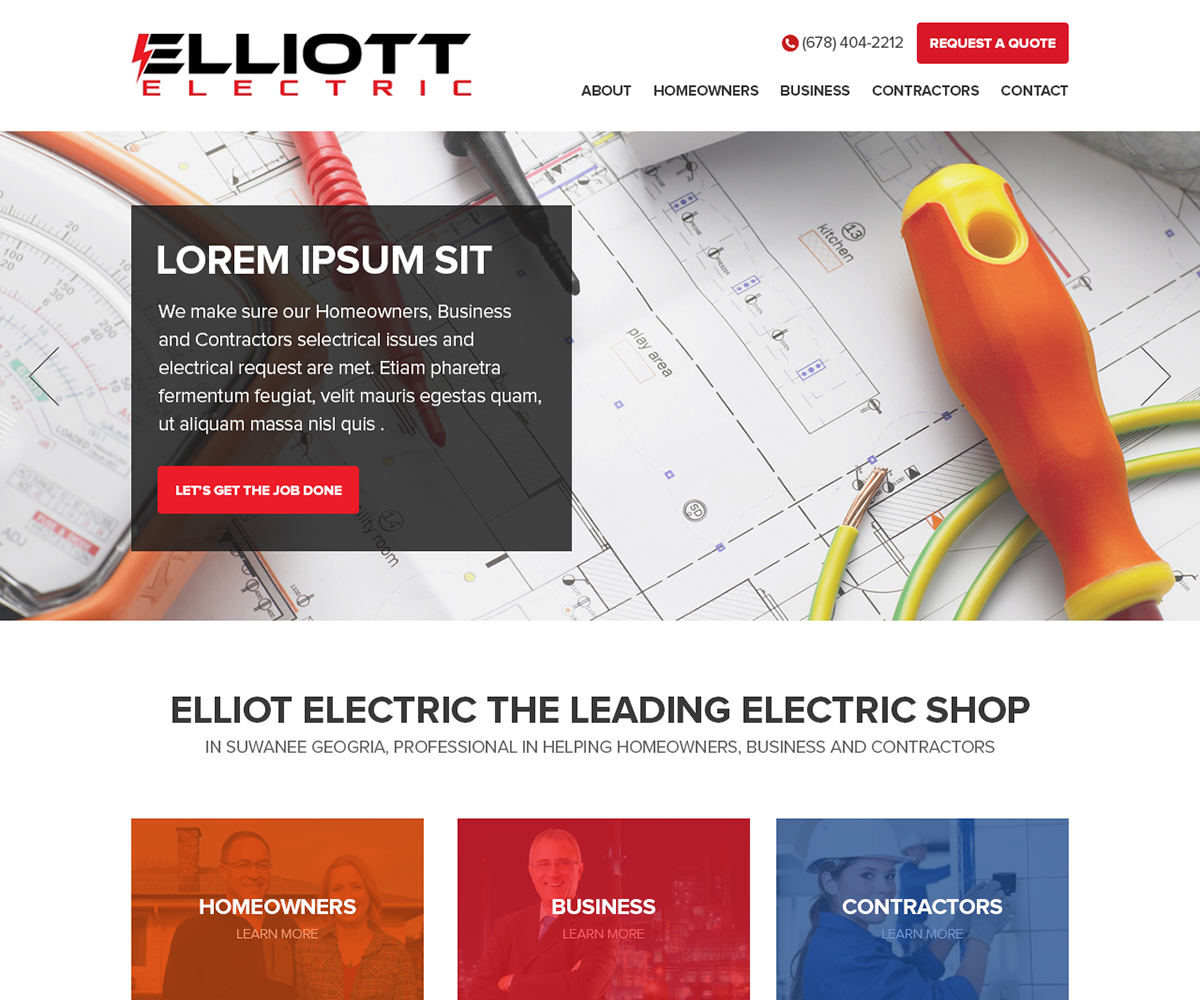 Web Design by edwinbryan for this project | Design #6447658