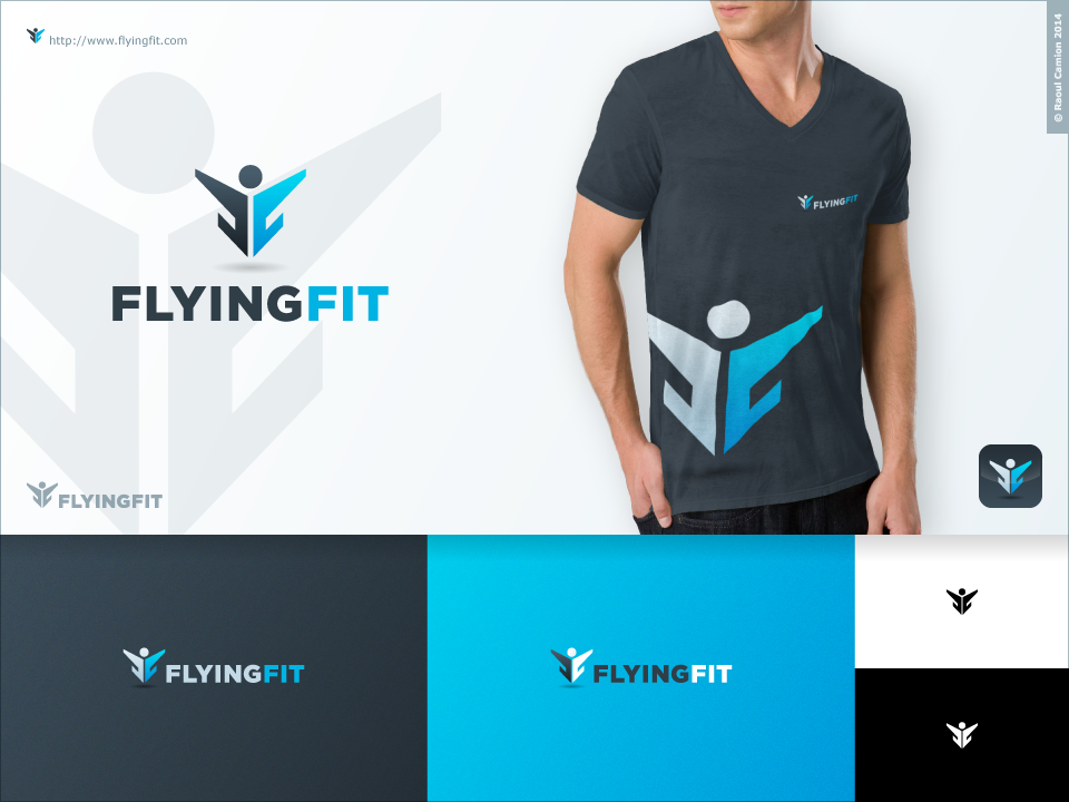 Logo-Design von Raoul Camion für Flying Fit | Design #6510691