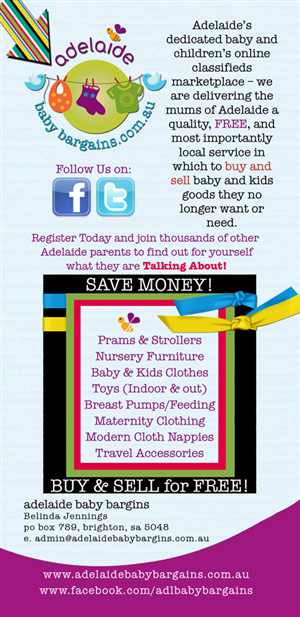 Broschüren-Design von Anderson Graphic Design für Australian Baby Bargains | Design: #342345