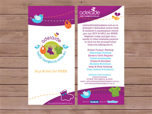 Adelaide Baby Bargains Brochure Design Project | Brochure Design by Priyo Subarkah
