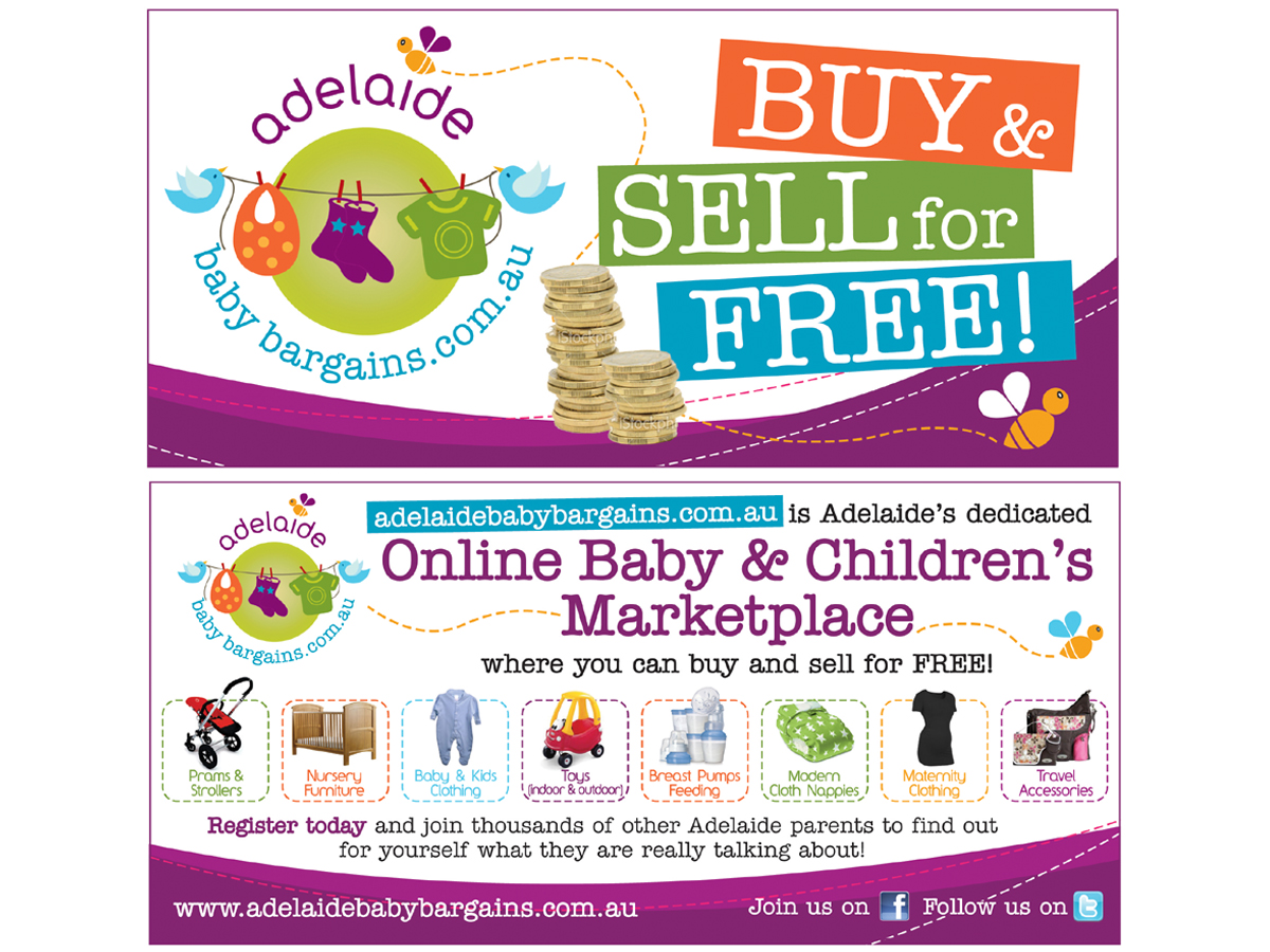 Design de Brochure par Ericaz78 pour Australian Baby Bargains | Design #349516