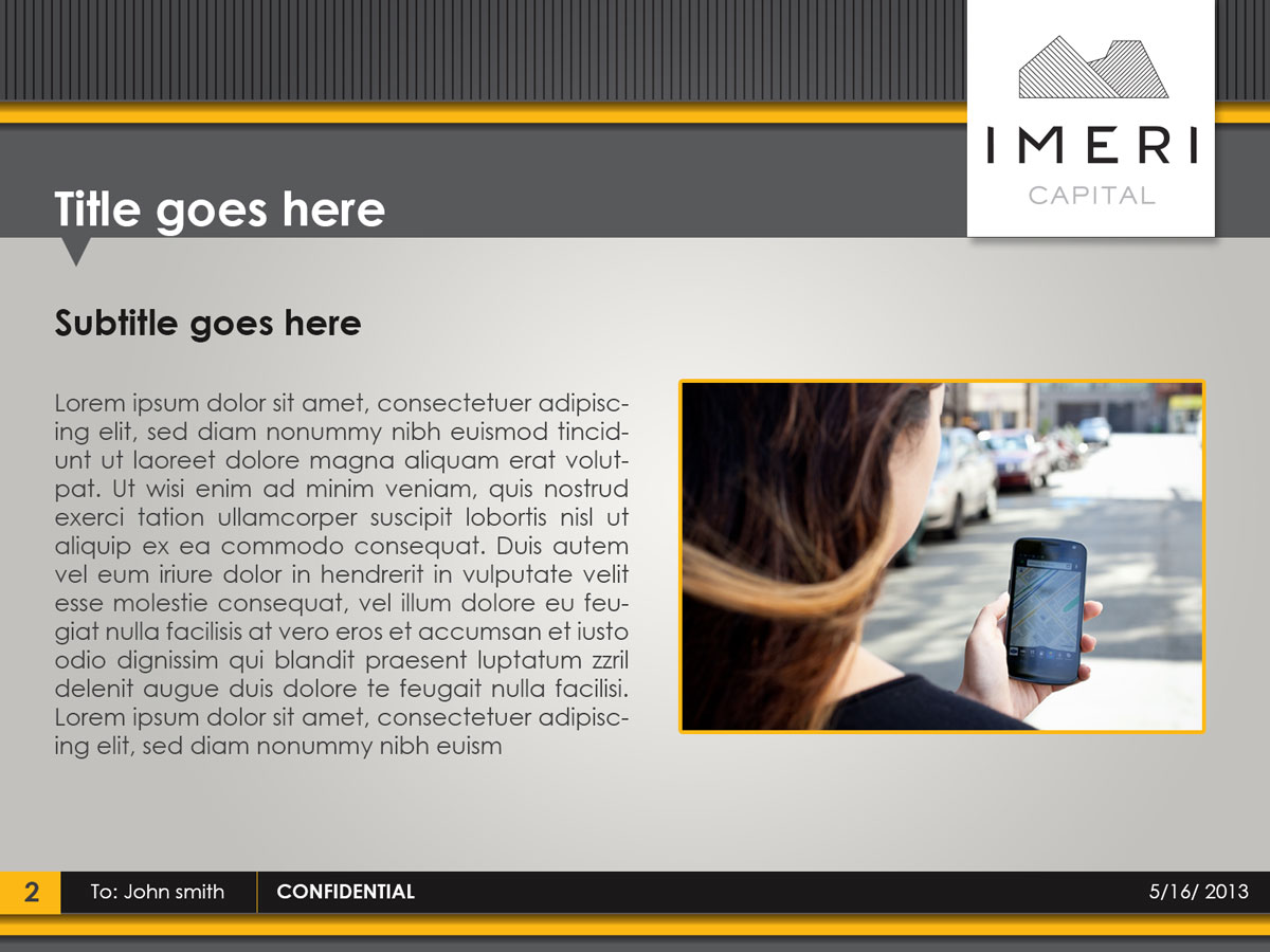 PowerPoint Design by Visualland for this project | Design #1812967