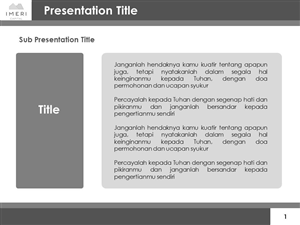 PowerPoint Design by sgarchdesign for this project | Design: #1865324