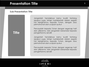 PowerPoint Design by sgarchdesign for this project | Design: #1869794