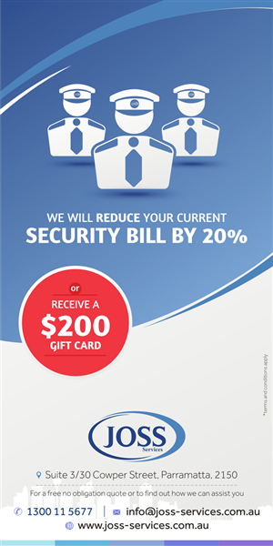 We are a Sydney based company looking for a Modern, Professional flyer design