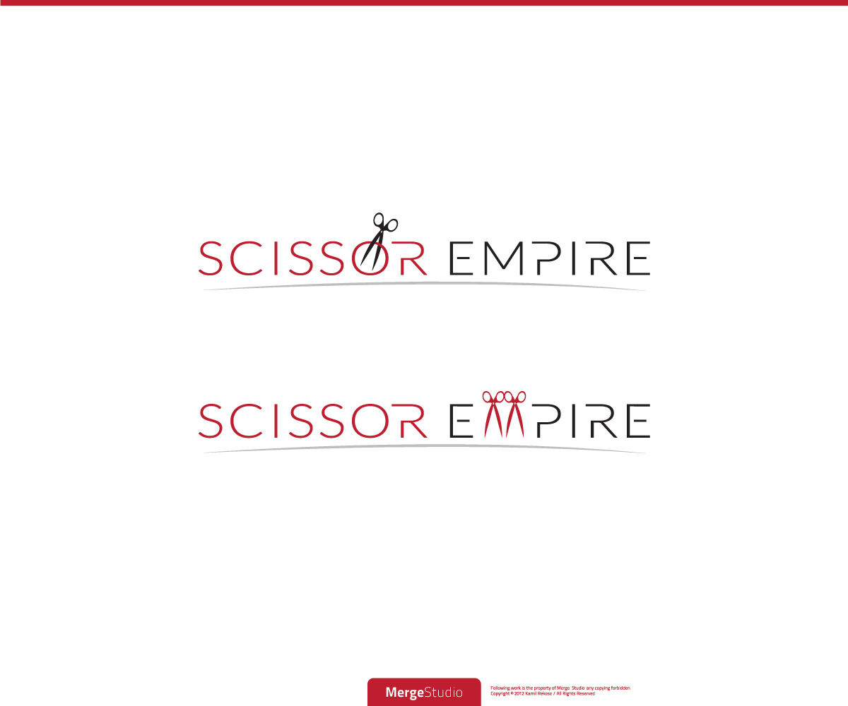 Logo-Design von MergeStudio für Scissor Empire | Design #1751955