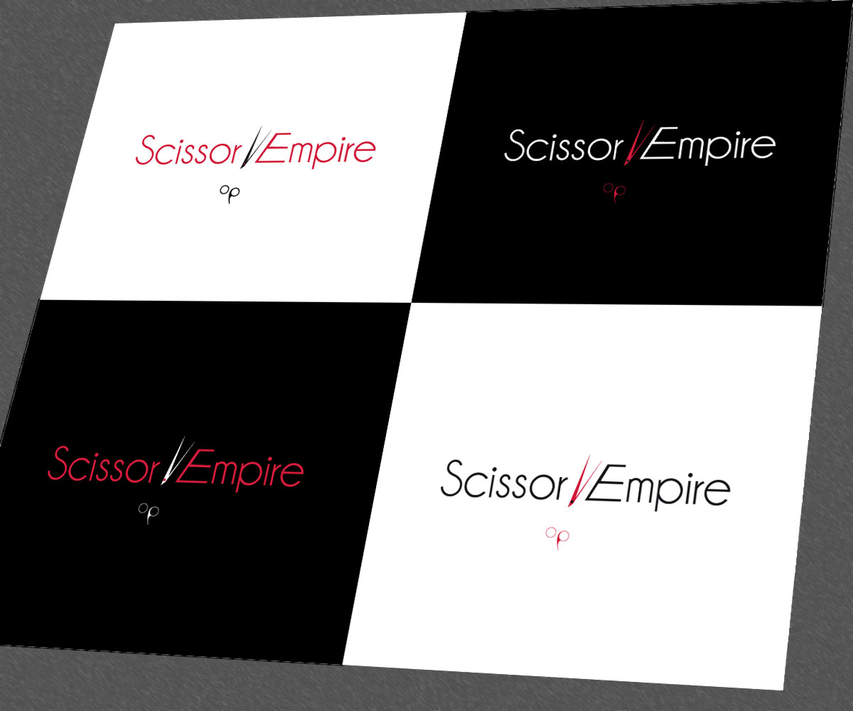 Logo Design by Norman Pérez Davidson for Scissor Empire | Design #1773995